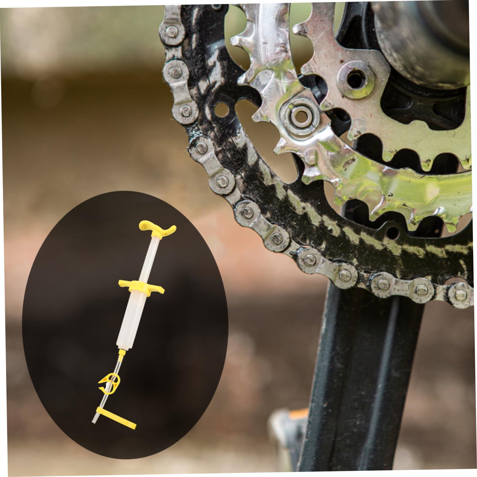 BESPORTBLE BESPORTBLE 1 Set Oil Pan Oil Change Tool Air Bike Mineral Bicycle Brake Bleeding Tools Bike Brake Oiling Tools Bicycle Brake Bleed Kit Disc Brake Bleed Tools Bike Bleed Kit Plastic