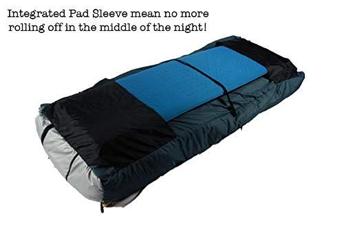 OmniCore Designs OmniCore Designs Multi Down Hooded Rectangular Sleeping Bag (-10F to 30F) with 4pt. Compression Stuff Sack