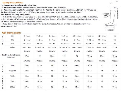 Hispar Hispar Mens Man Stallion Field Horse Riding Boots Stylish Fashion Equestrian - Brown 11.5 Wide Calf