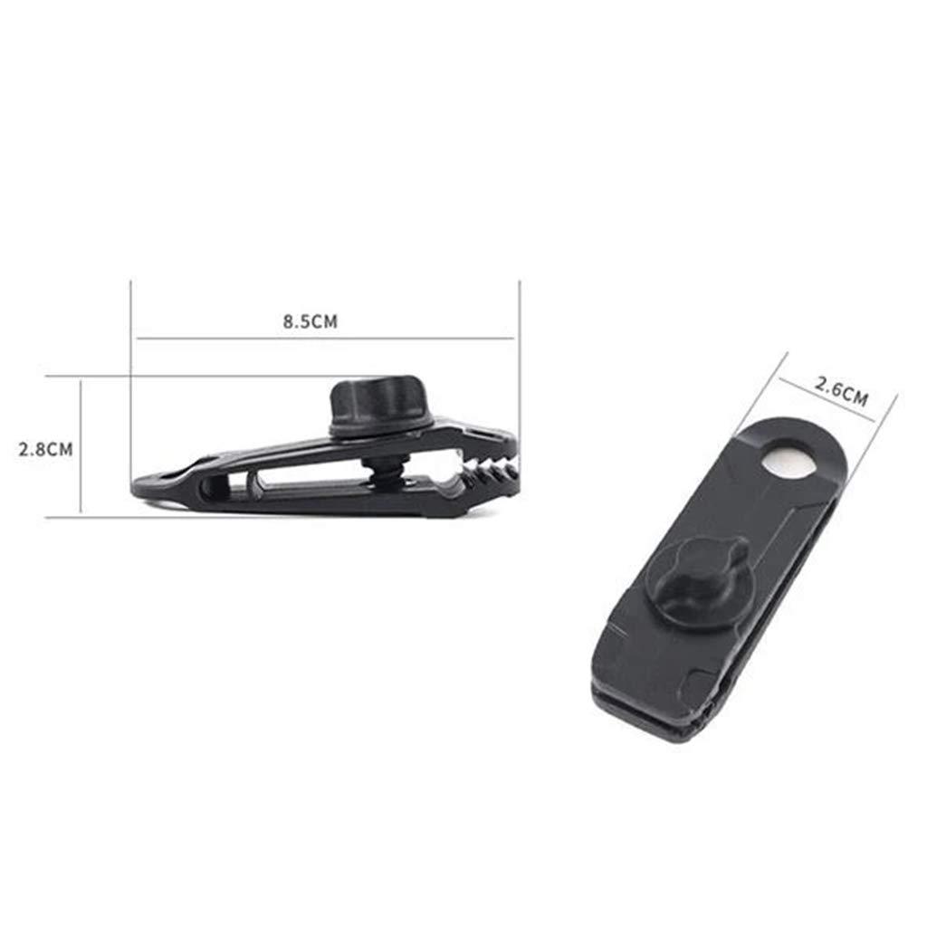 Genrics Genrics Reusable Heavy Duty Linoleum Clip Screw Clips Reusable Heavy Duty Tarpaulin Clips (20pcs)