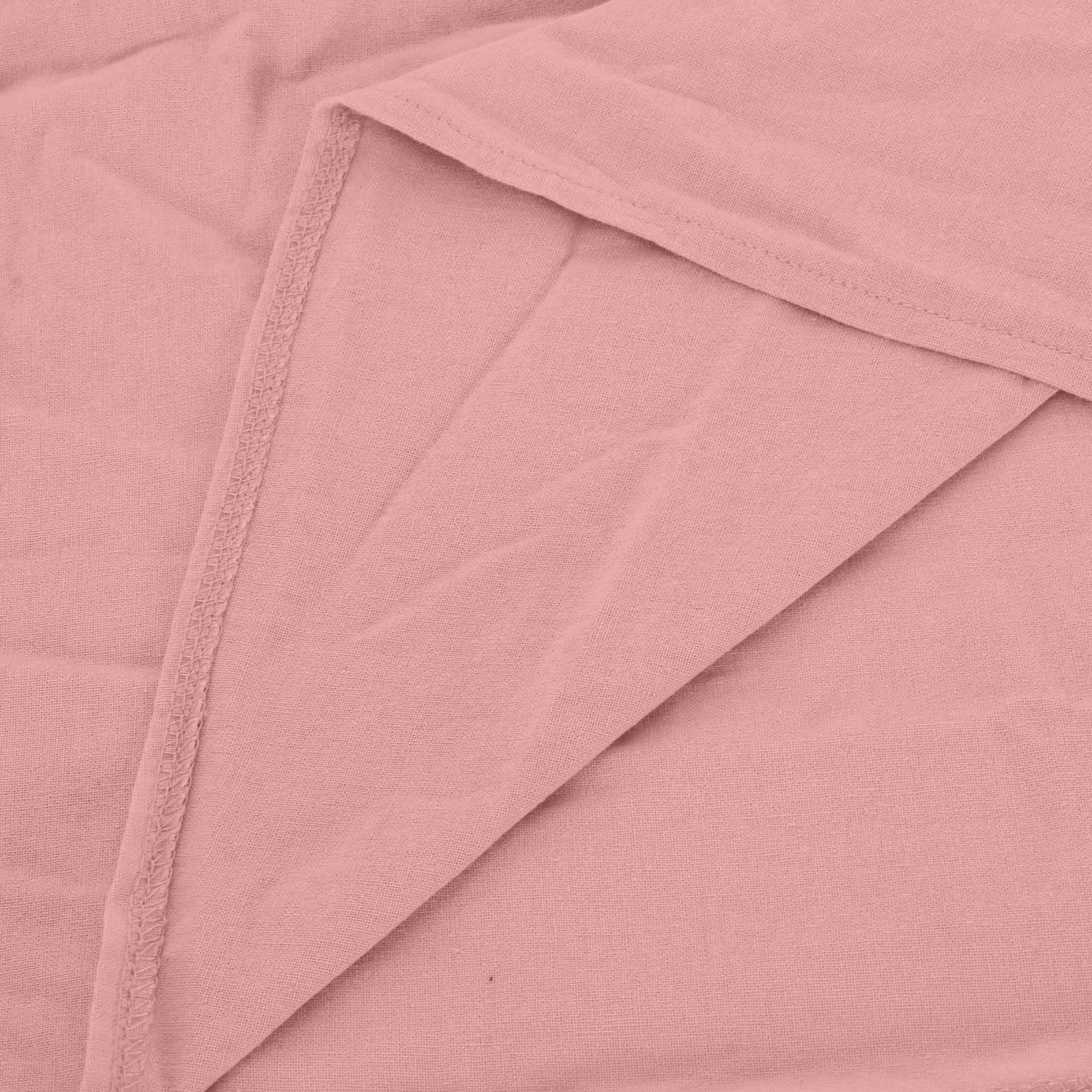 Bilqis Bilqis Womens Summer Dresses Casual Cotton Linen Long Dress Sleeveless Crew Neck Loose Baggy Fashion Dress with Pockets Pink