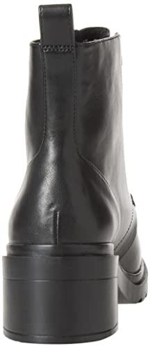 Amazon Essentials Amazon Essentials Women's Moc Toe Boot, Black, 6.5