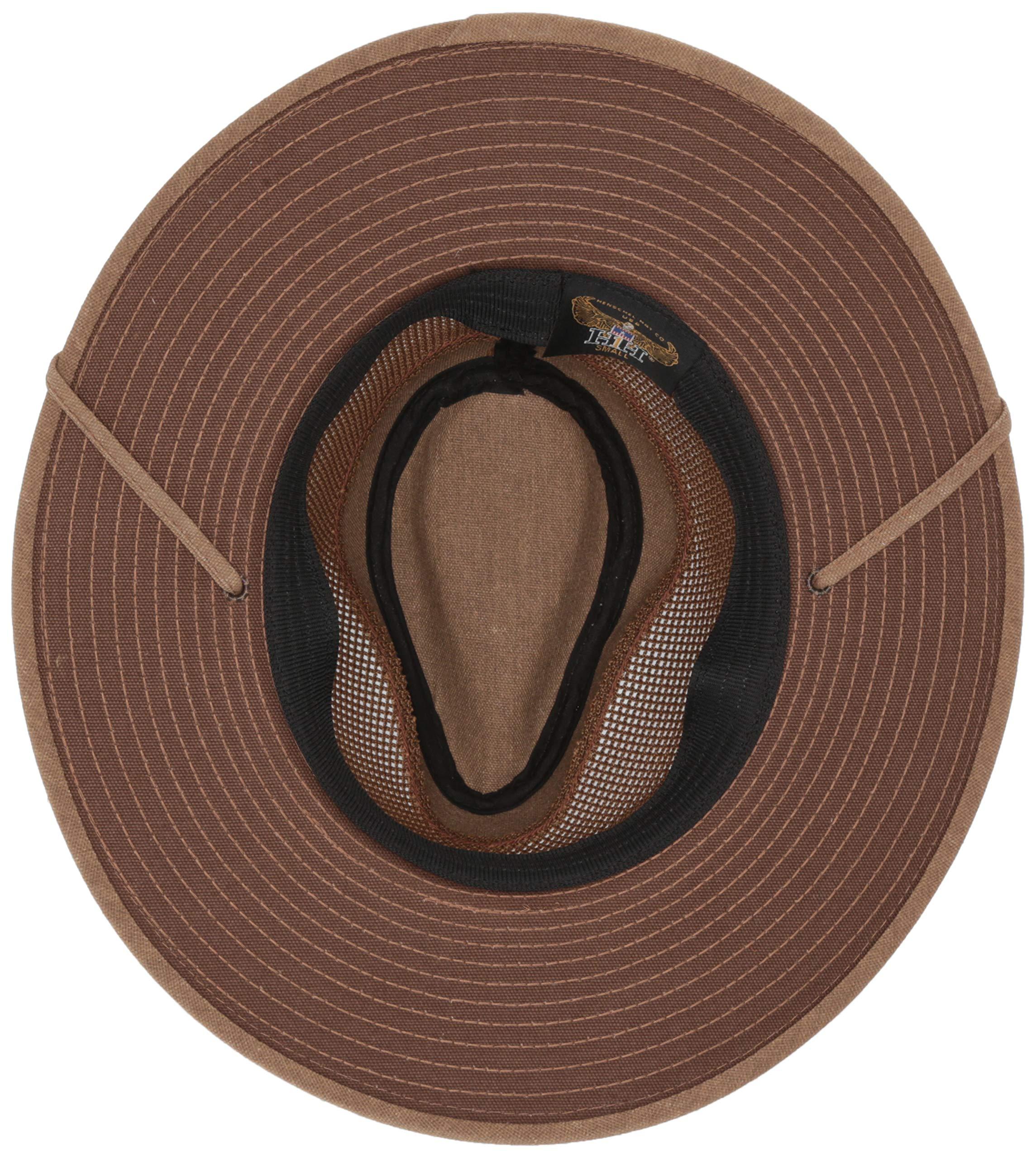 Henschel Hats Henschel Hiker Sea Dream Crushable Cotton Duck Hat, Earth, Large