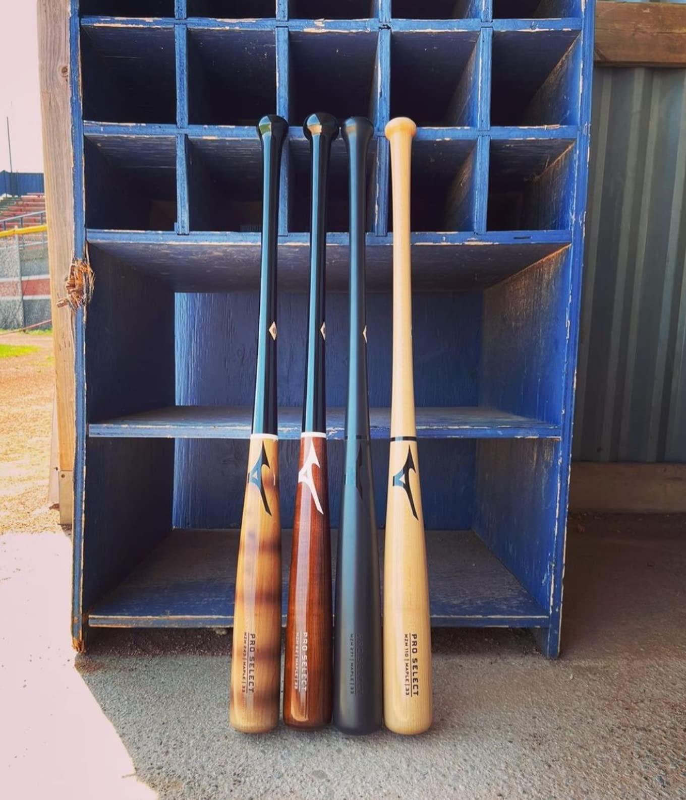 Mizuno Mizuno Pro Select MZM 110 Maple Wood Baseball Bat, Natural, 32 inch