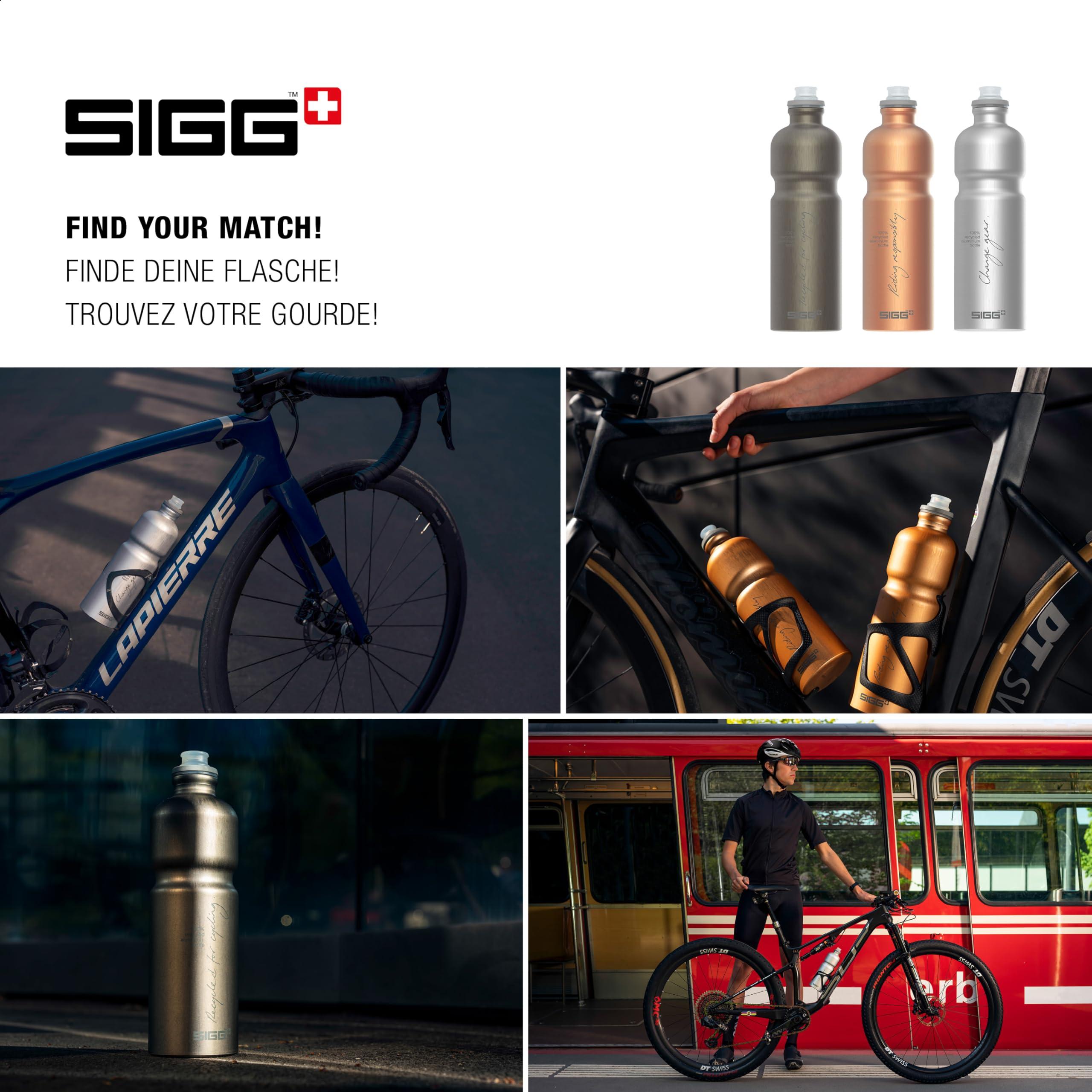 SIGG SIGG - PCR Aluminum Water Bottle - Move MyPlanet - Alu - Leakproof - Lightweight - BPA Free - 25 Oz