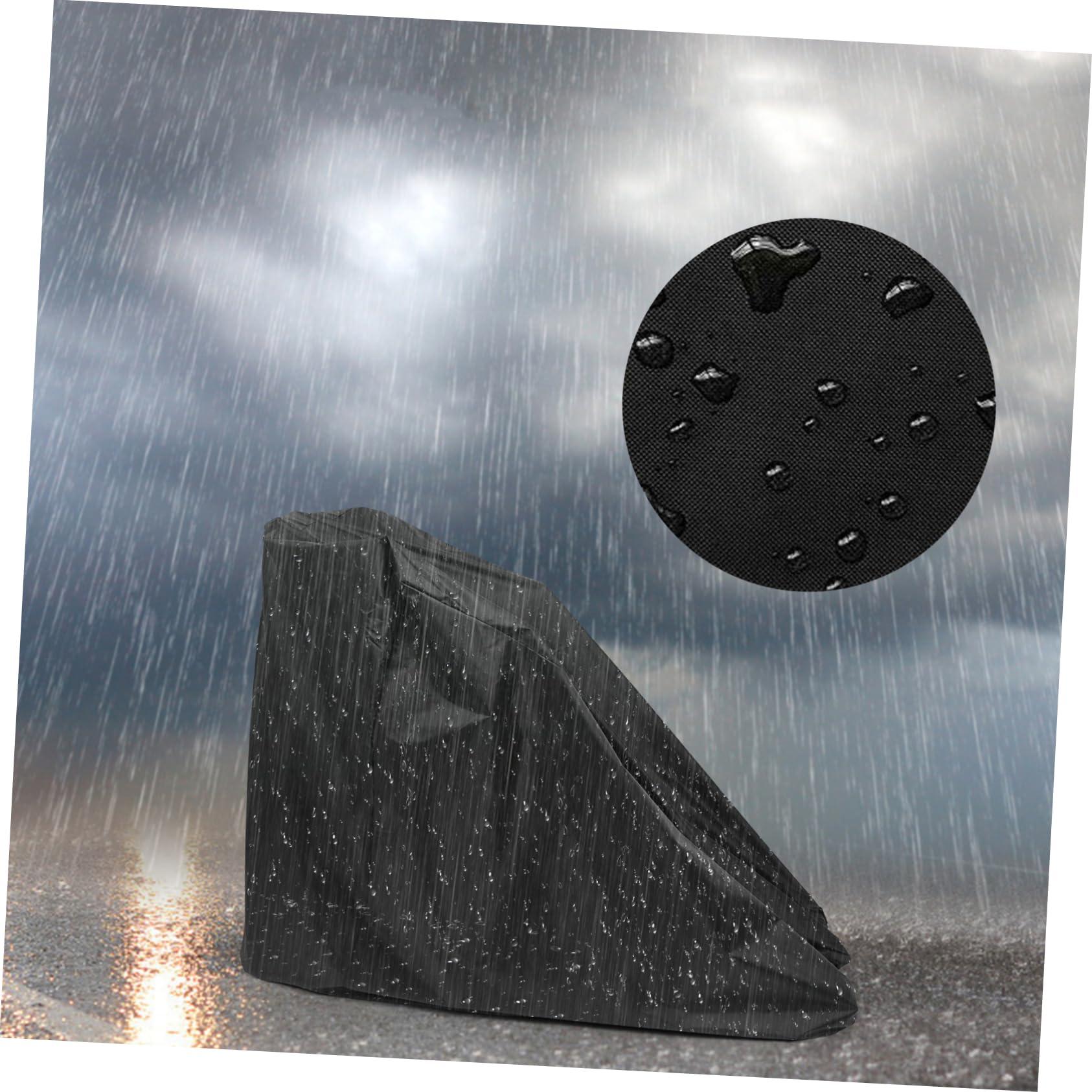 BRIGHTFUFU BRIGHTFUFU Running Machine Cover Treadmill Protective Cover Oxford Black Home Gym Equipment