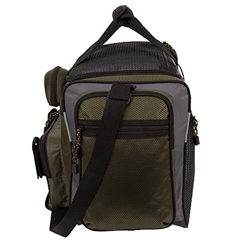 Okeechobee Fats Okeechobee Fats Fisherman Deluxe Tackle Bag (Includes 8 Utility Tackle Boxes), Palmetto Green