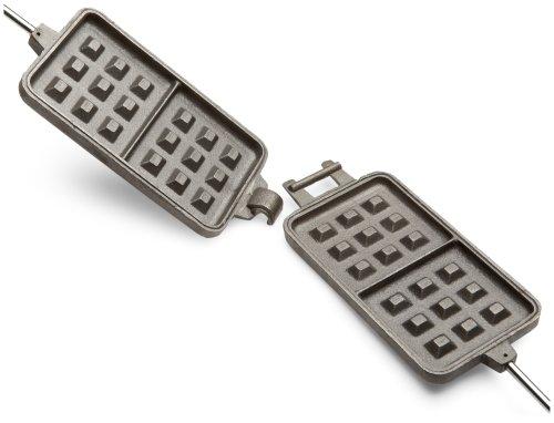 Rome Industries Rome's 1405 Waffle Iron with Steel and Wood Handles