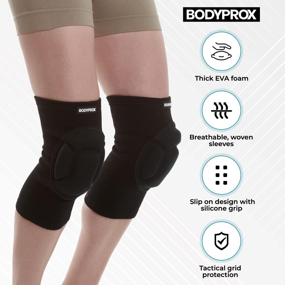 Bodyprox Bodyprox Protective Knee Pads, Thick Sponge, Collision Avoidance Knee Sleeve(Small/Medium)