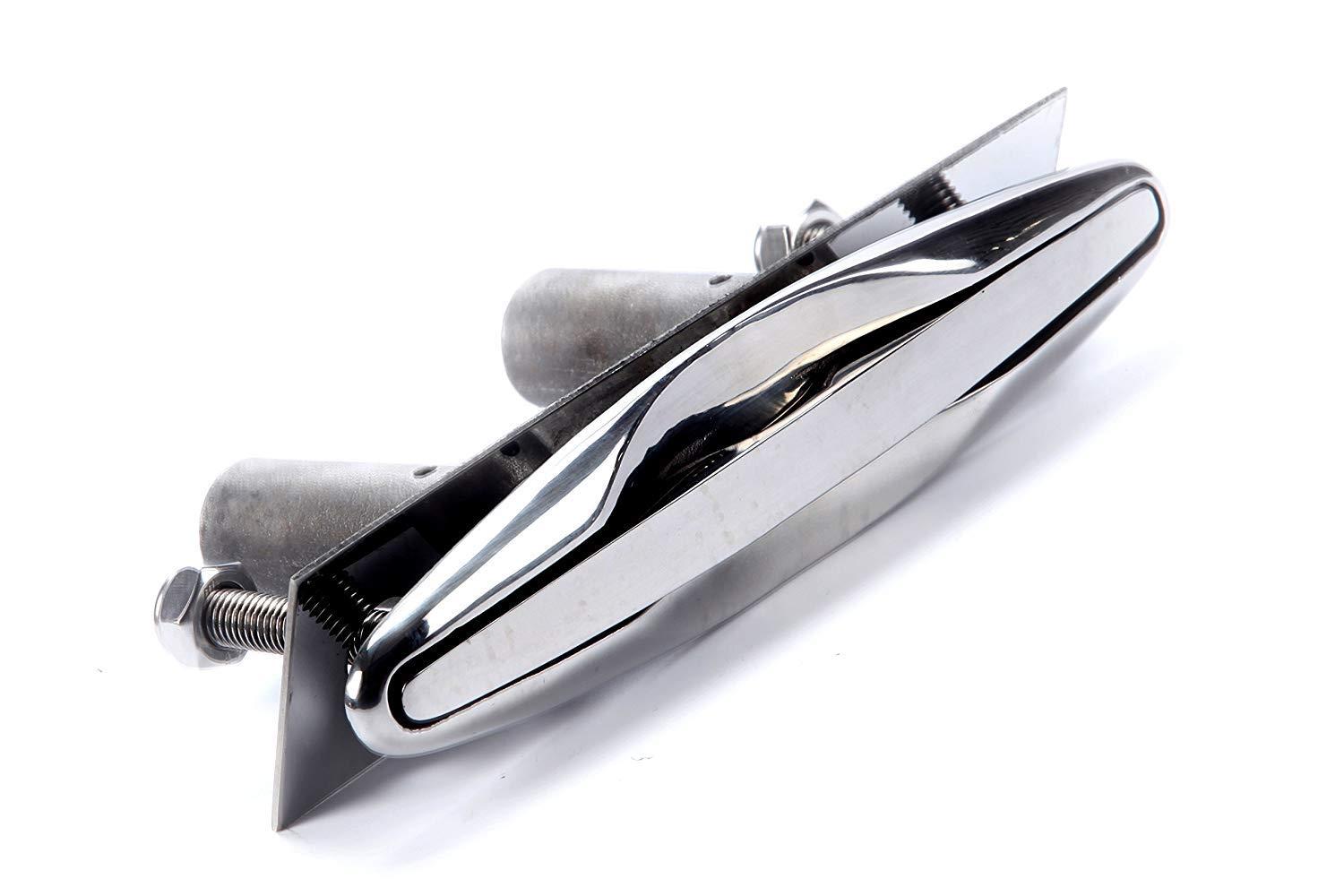 Amarine Made Amarine Made Pair of Boat Marine Stainless Steel 316 Pull up Cleat Flush Mount Cleat Lift (2pcs,8 Inch)