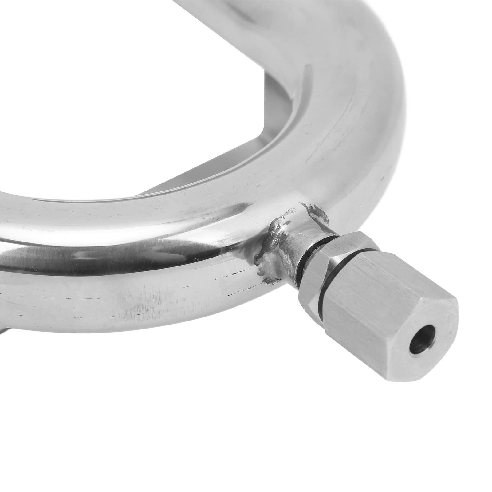 NDNCZDHC NDNCZDHC 25mm Anti Siphon Vented Loop 316 Stainless Steel Vent Loop Valve for Marine RV Yacht Toilet