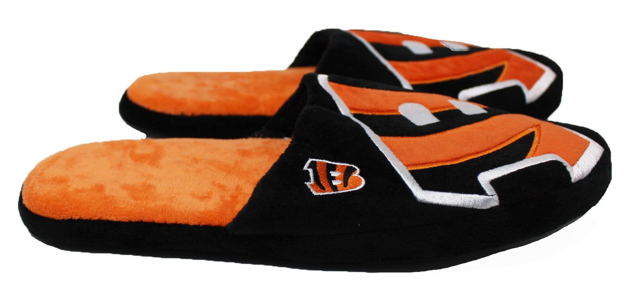 FOCO FOCO Cincinnati Bengals Men\'s Slip On Slippers Size Large 11-12
