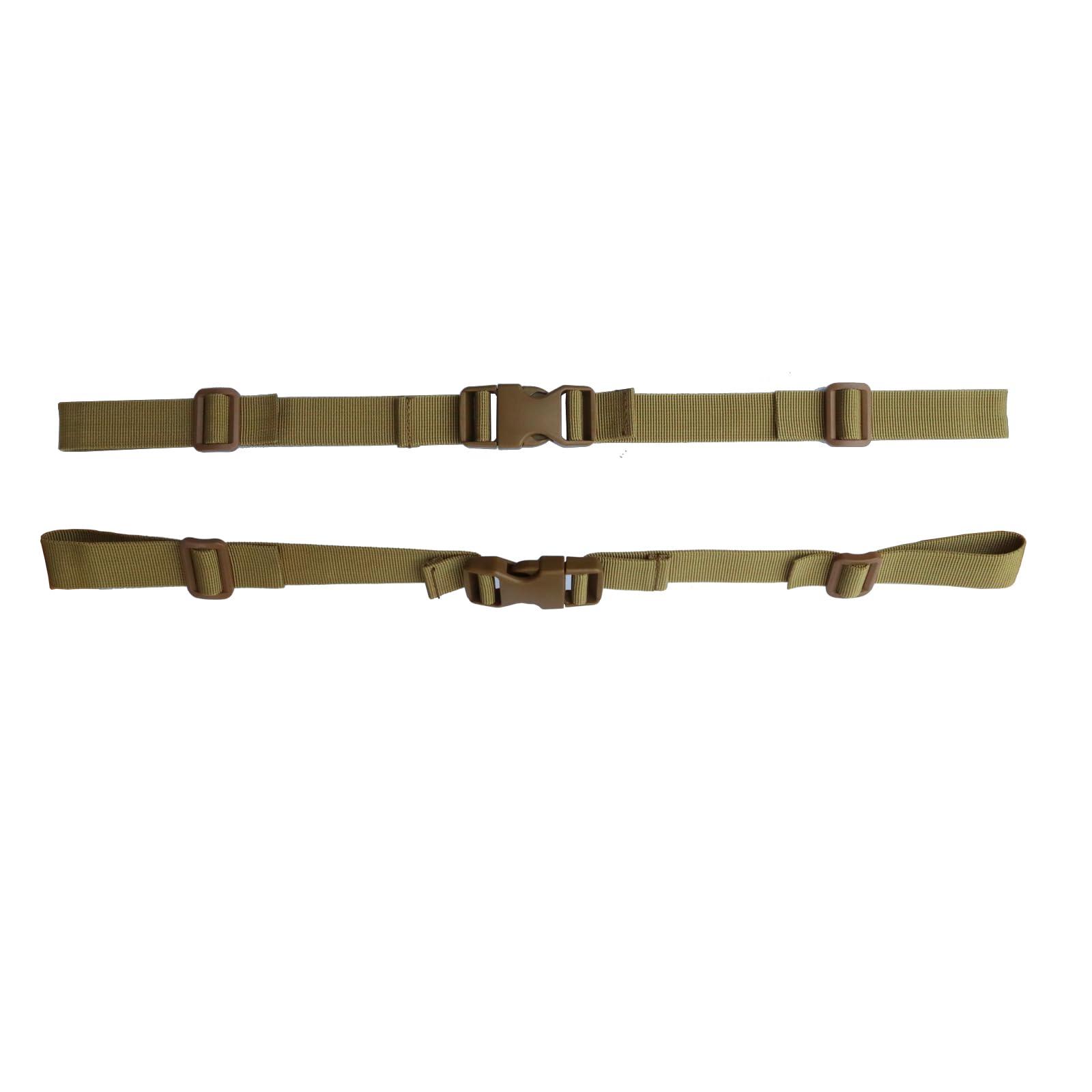 ONE WVW PIN ONE WVW PIN Backpack Chest Strap for Adults and Kids, 2 Set Sternum Straps for Backpacks, Adjustable Outdoor Backpack Accessories w.Quick Release Buckle for Hiking Climbing Riding running (Khaki)