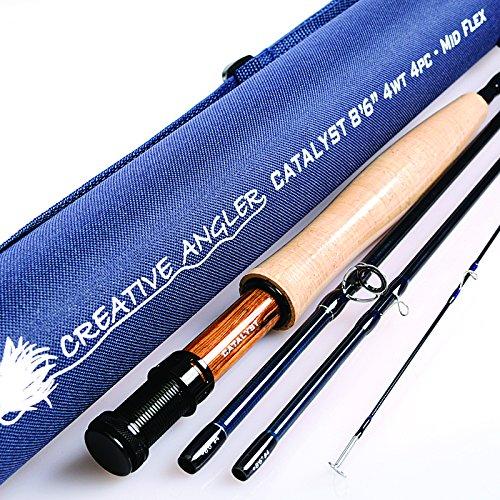 Creative Angler Catalyst Fly Fishing Fly Rods and Reels. Multiple Sizes 8ft 6in 4wt up to 9ft 8 wt and Reels from 3/4 up to 7/8