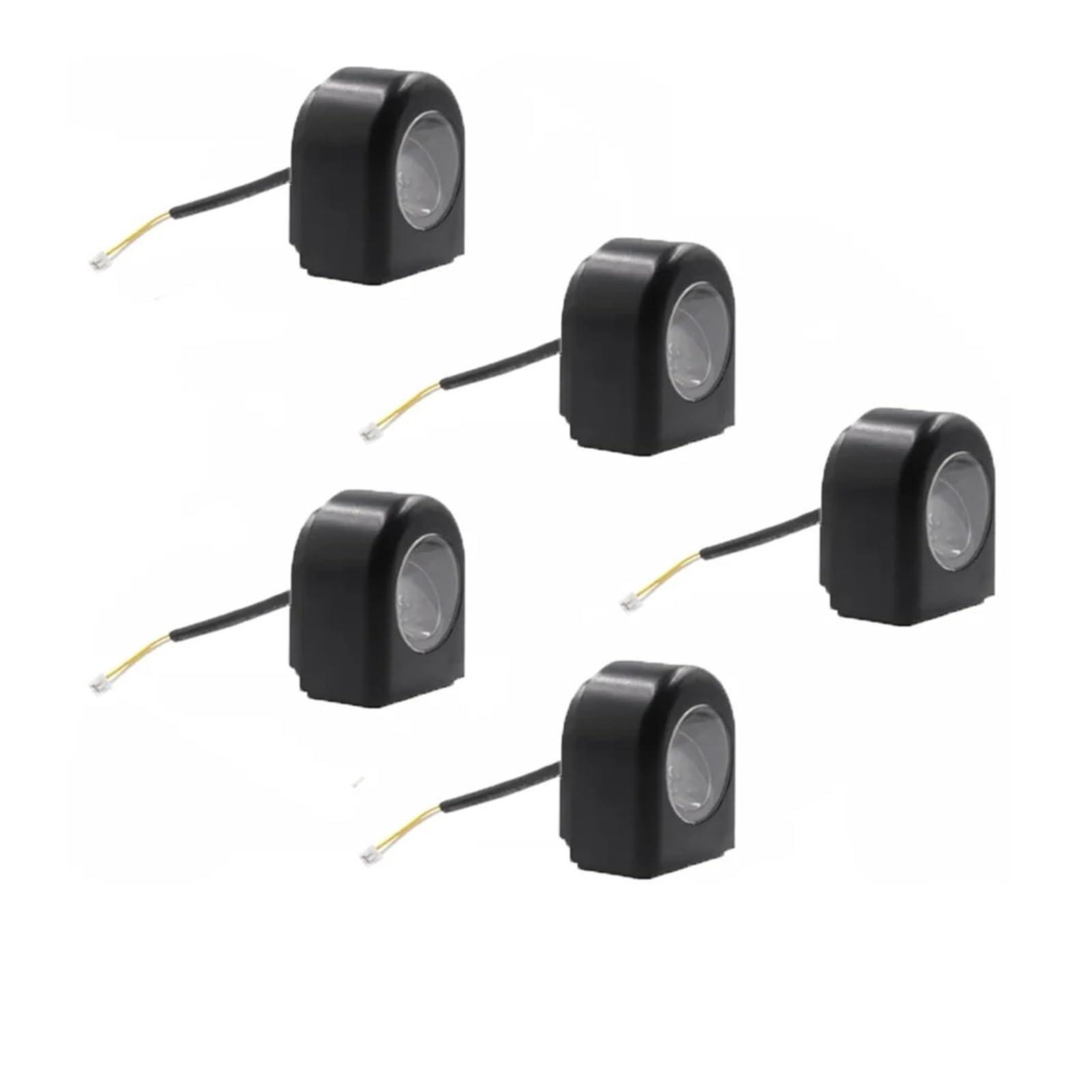 huiyany huiyany Scooter Lights 1/3/5PCS Front Lamp Electric Scooter Headlight Led Light Safty Warning Lights Compatible with Xiaomi Mijia M365/Pro Skateboard Accessories(5PC)
