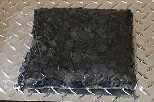 Clamp-Aid 1000 Clamp-aid Hose Clamp End Guards for 1/2" Wide Hose Clamp Bands in Bulk packaging Color: Black