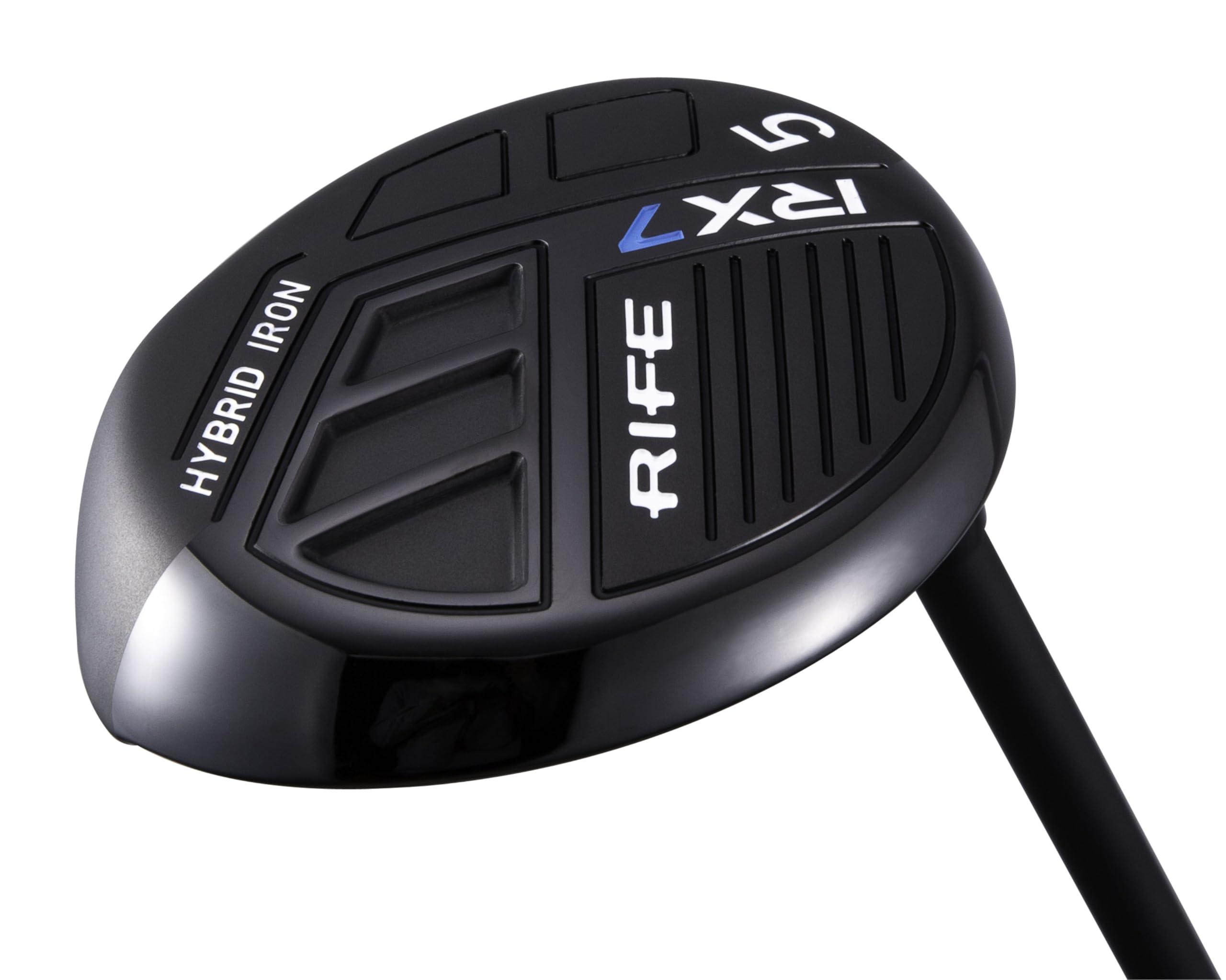 Rife Rife Golf RX7 Regular Men's Standard Graphite Hybrid Iron Set #5-SW