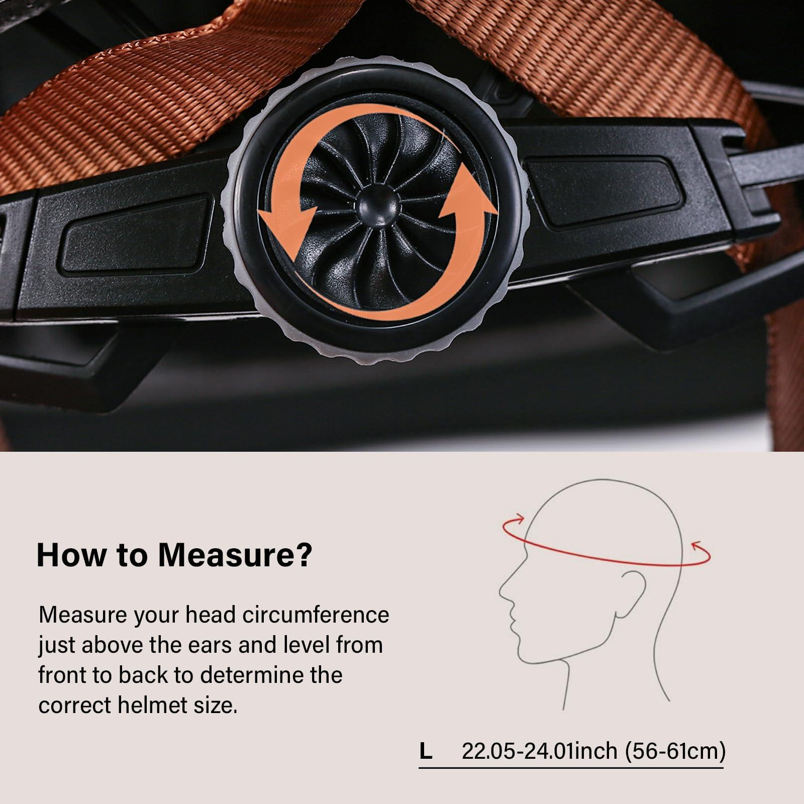 EXCLUSKY Exclusky Bike Helmet for Adults,Adjustable Cycling Helmet for Men & Women Safety Certified Bicycle Helmet for Commuting, Road Biking, Skating with USB Rechargeable Rear Light