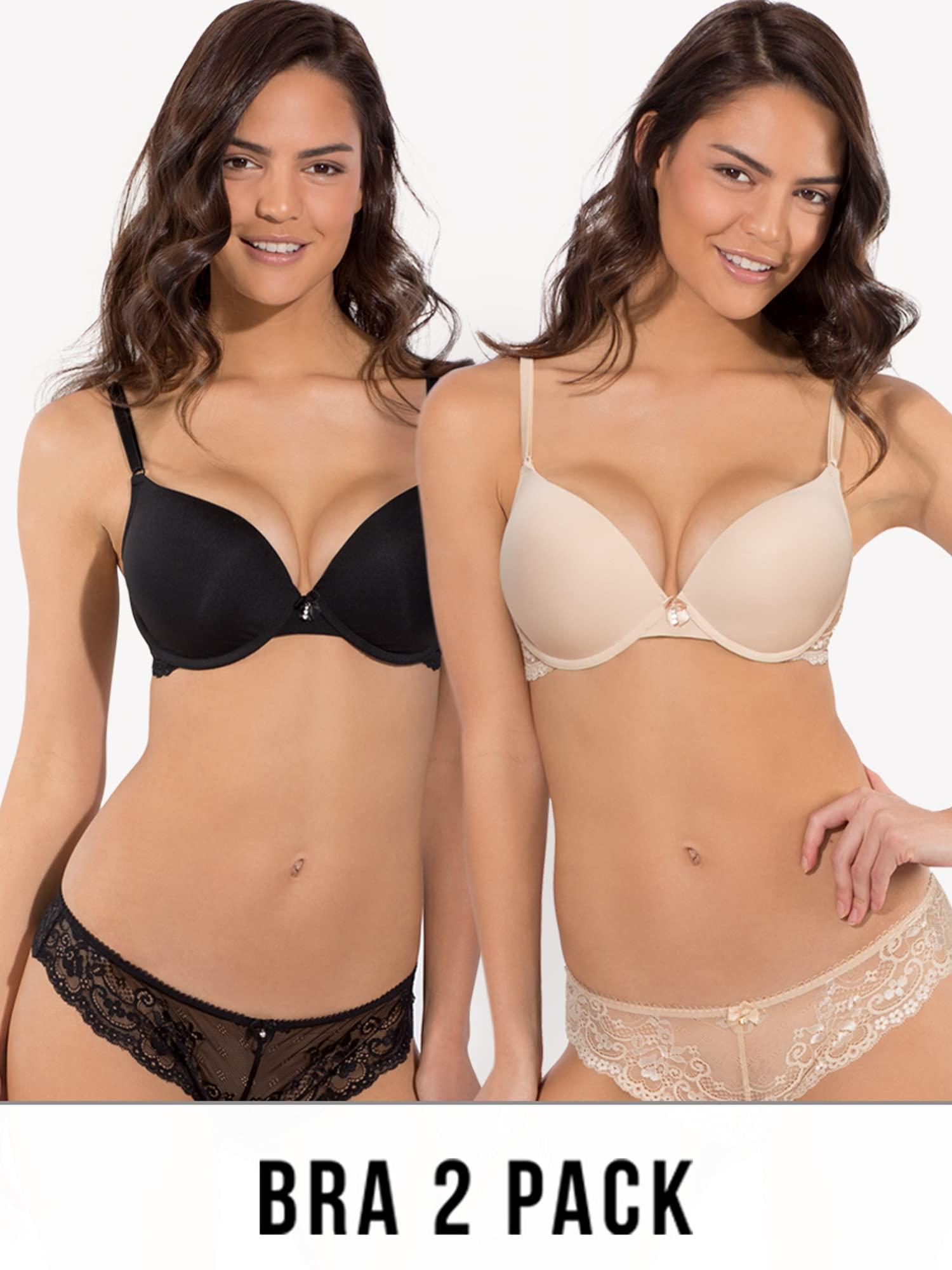 Smart & Sexy MAX CLEAVAGE BRA 2PK