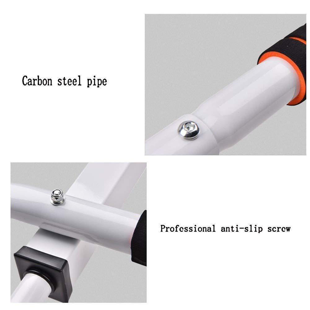 Pull-up Bars Pull-up Bars AGYH Wall Mounted Horizontal Bar, Hanging Chin Up Station Home Gym Exercise Workout Equipment, Support to 250kg (Color : White)