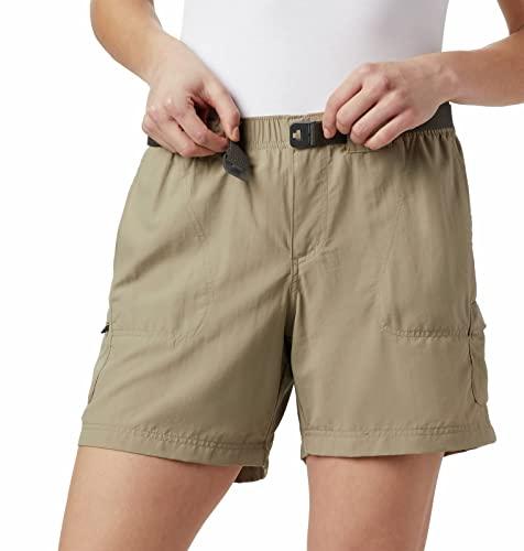 Columbia Columbia Women's Sandy River Cargo Short Shorts, tusk, XLx6