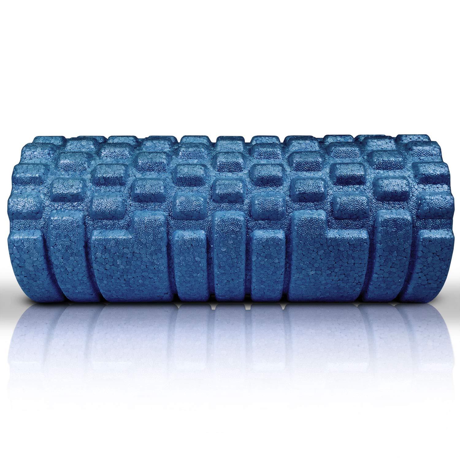 The Original Body Roller The Original Body Roller - High Density Foam Roller Massager for Deep Tissue Massage of The Back and Leg Muscles - Self Myofascial Release of Painful Trigger Point Muscle Adhesions - 13\" Blue
