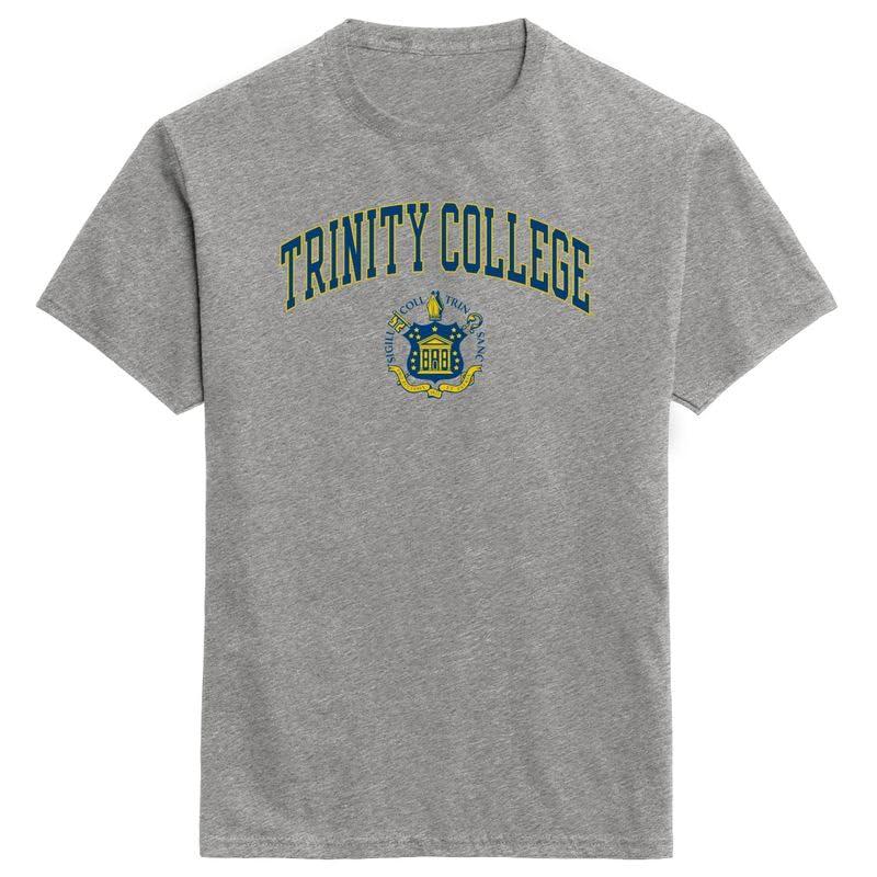 Barnesmith Barnesmith Trinity College Bantams Short-Sleeve T-Shirt, Heritage, Charcoal Grey, X-Large