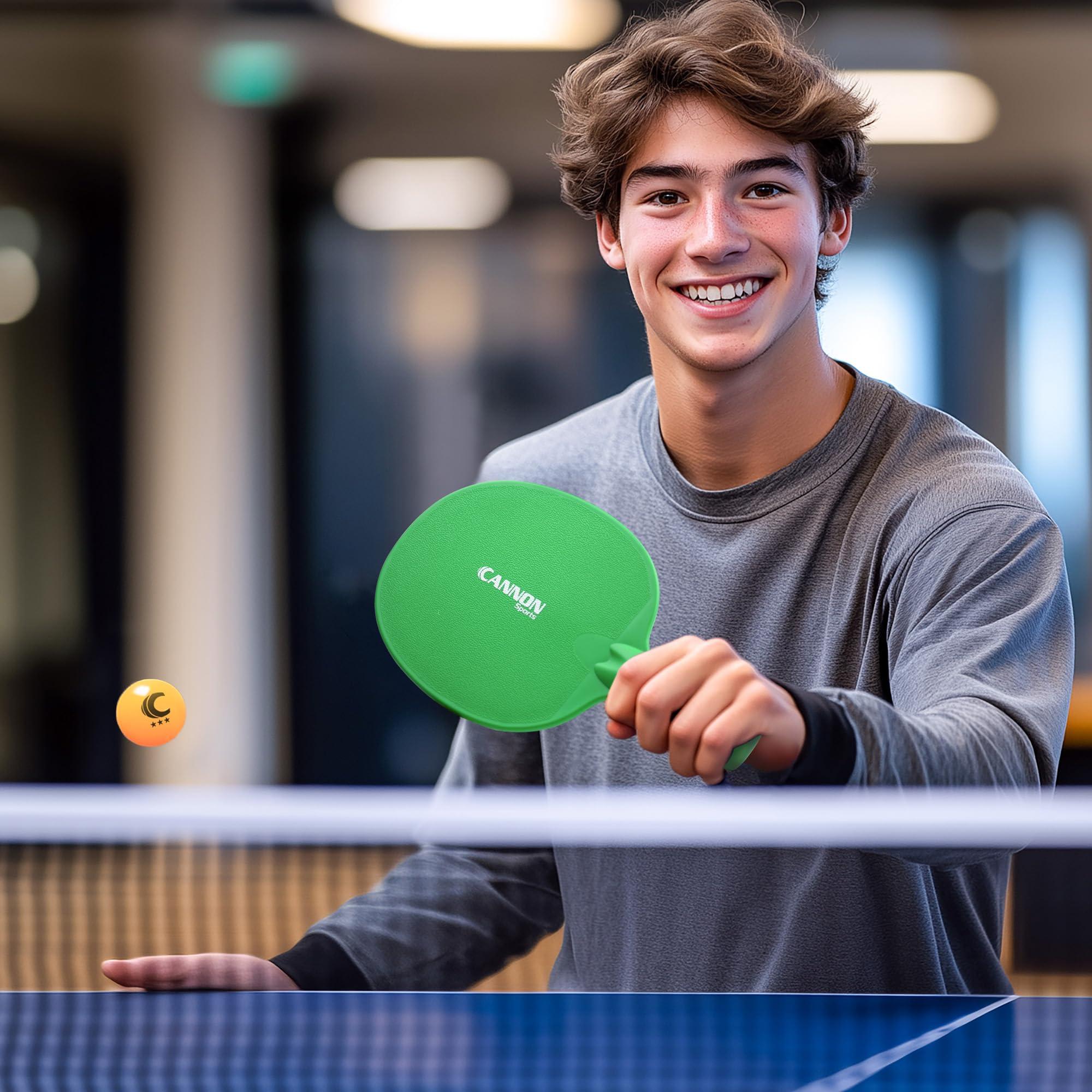 Cannon Sports Cannon Sports Table Tennis Paddle - Unbreakable and Weather Resistant for Indoor/Outdoor (Purple)