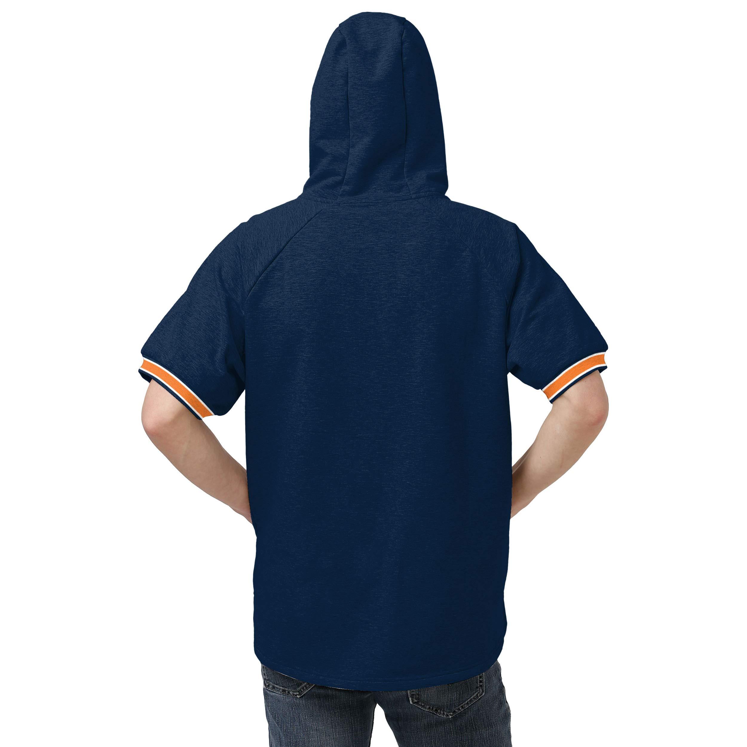 FOCO FOCO Denver Broncos NFL Mens Short Sleeve Hoodie - XXXL