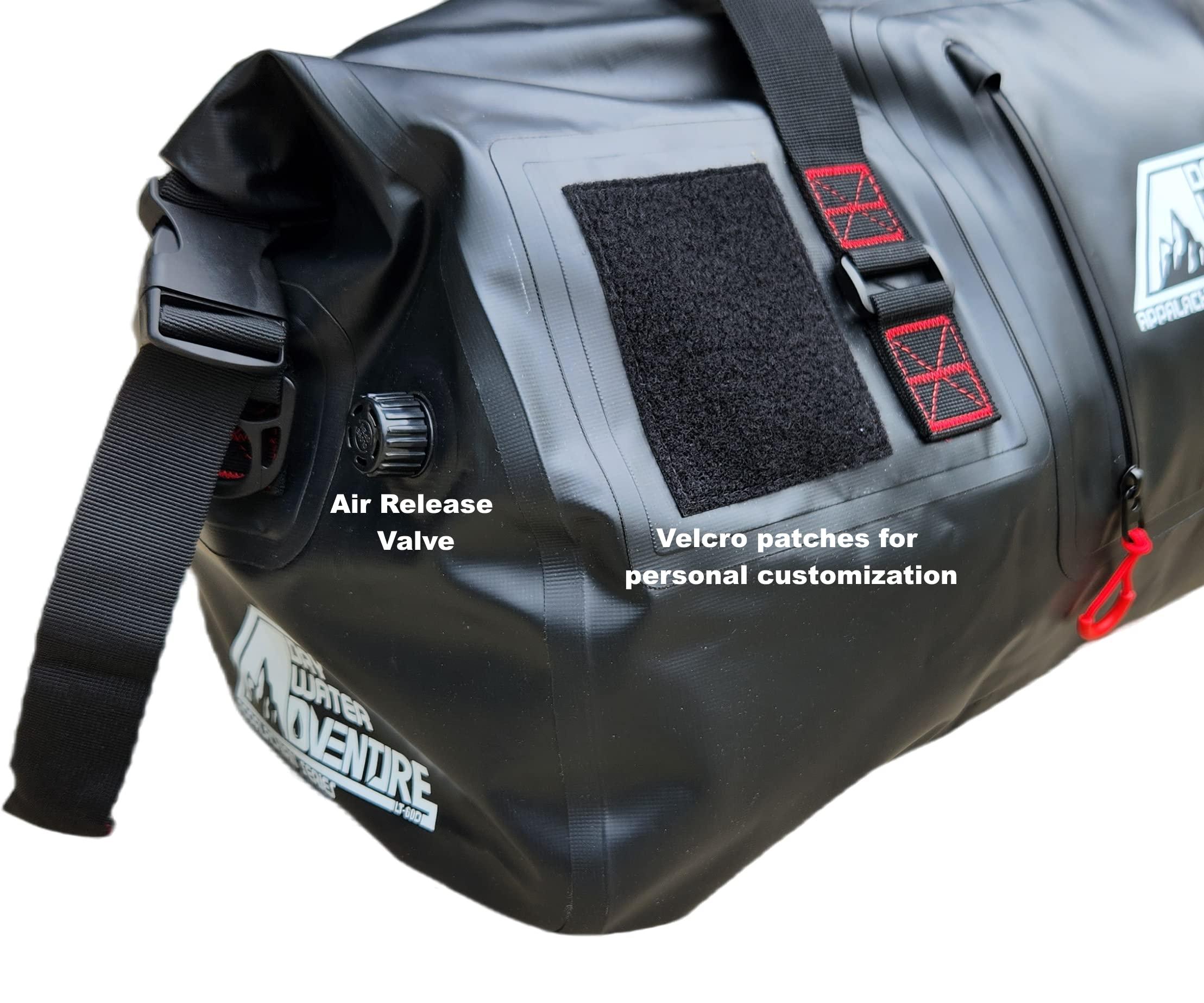 Dry Water Adventure Buy 2 Appalachian Waterproof Duffel Bags LT-60 (60 Liter)) & LT-120 (120 Liter)) Get 1 Siberian Cooler LT-20 (20 Liter)