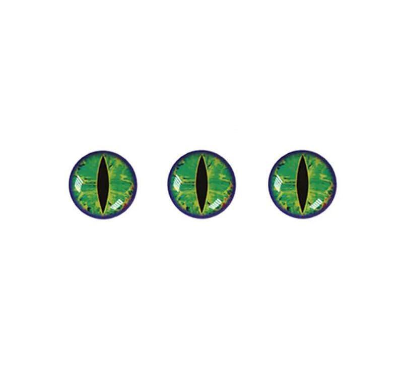 KTGCOZS KTGCOZS Pack of 200 Fishing Lure Eyes 3mm-12mm 5D Holographic Eyes Fly Tying Jig Craft (12mm 200pcs)