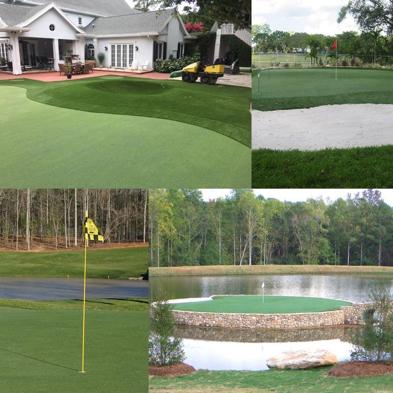 Fas Home Golf Putting Green Turf (0.47\" Custom Size) 7FTx44FT Multi-use Artificial Grass Rug Indoor/Outdoor Carpet, Golf Hitting Practice Mat at Home,Fake Grass Landscape for Dcor