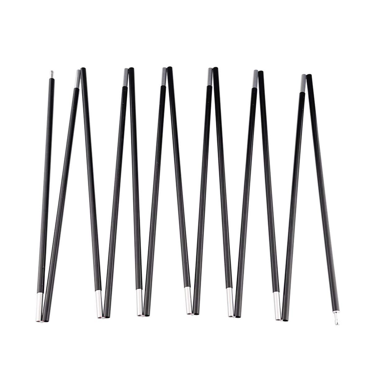 BRILLIANCE4U BRILLIANCE4U Tent Poles Replacement, Pre-Assembled Aluminum Tent Pole, 7001 T6 Heated Tent Rod (16ft 4.5 in 1 Pole)
