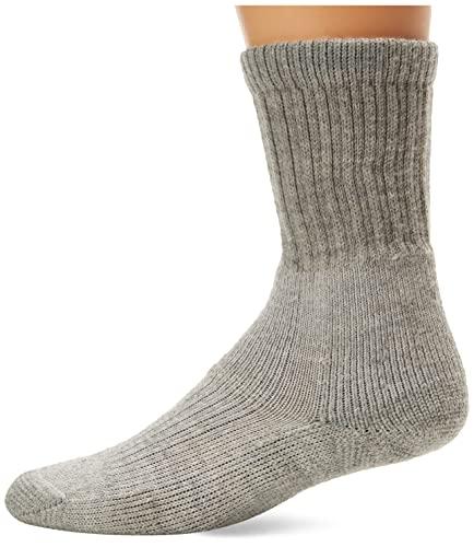 thorlos Thorlos Unisex TKX Trekking Thick Padded Crew Sock, Grey, Medium