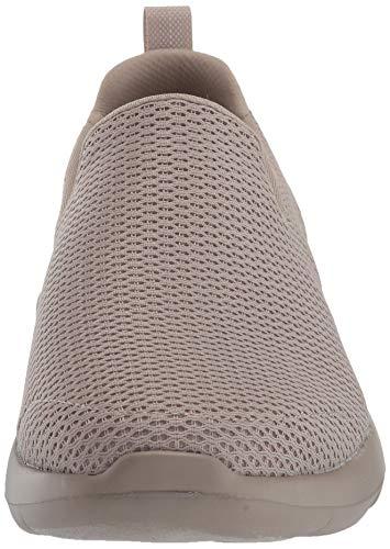 Skechers Skechers Go Walk Max - Athletic Air Mesh Slip On Walking Shoe mens,Taupe,9.5