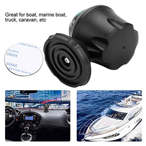 Hakeeta Car Compass, Night Vision Electronic Digital Compass, Direction Guidance for Boat Vehicle, Can be Decorative Ornament or Birthday Present, Pivoting Compass, Stick, Easy to Read, Black
