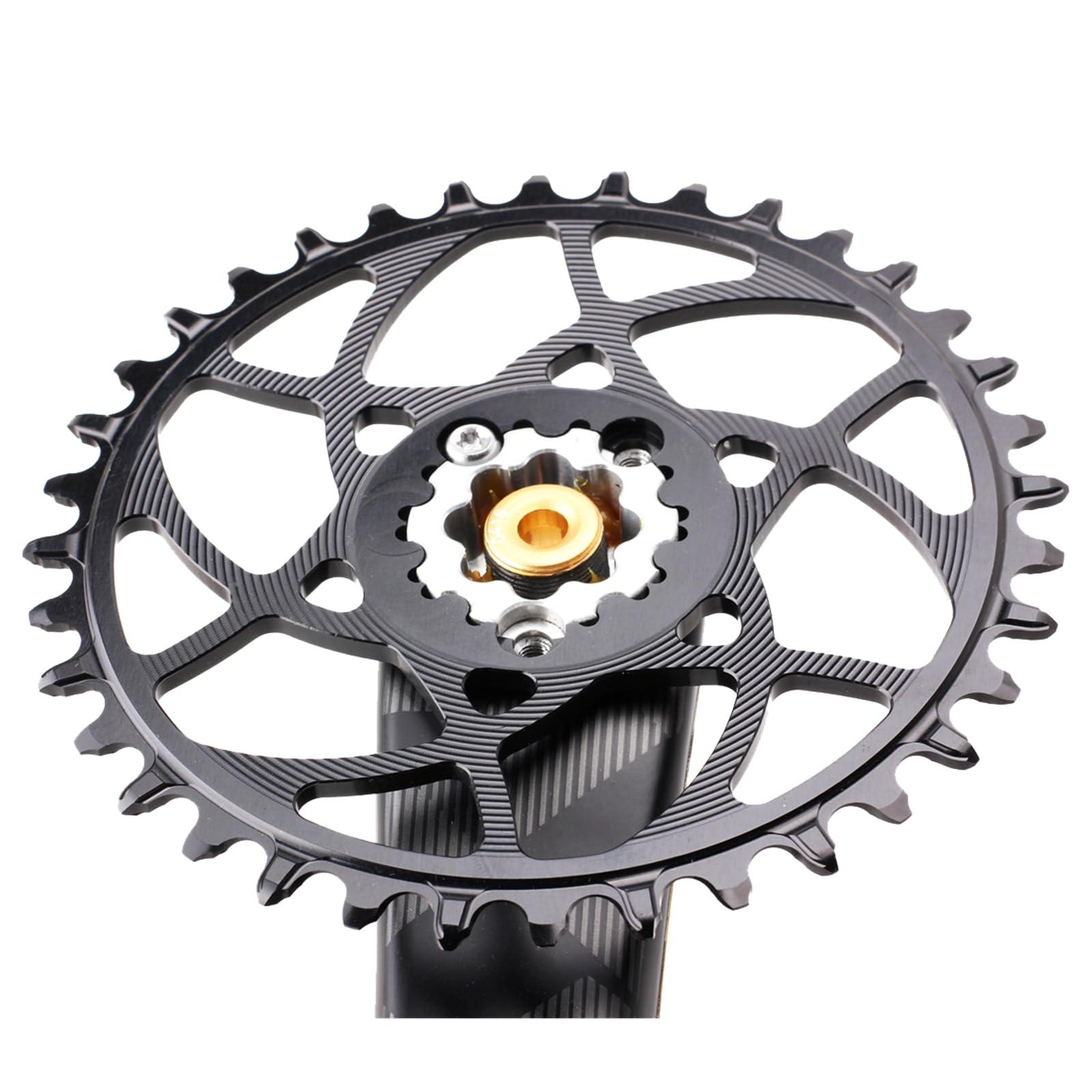 DJC Components DJC Components Stone Bike Chainring 3mm Offset Round Direct Mount for Sram Boost 148 GXP X9 X0 XX1 X01 28t to 40T (28T)
