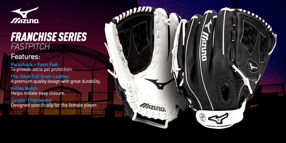Mizuno Mizuno GXS90F5 Franchise FP | Catchers Mitt Fastpitch Glove | 34" | Center Pocket Design | H Web