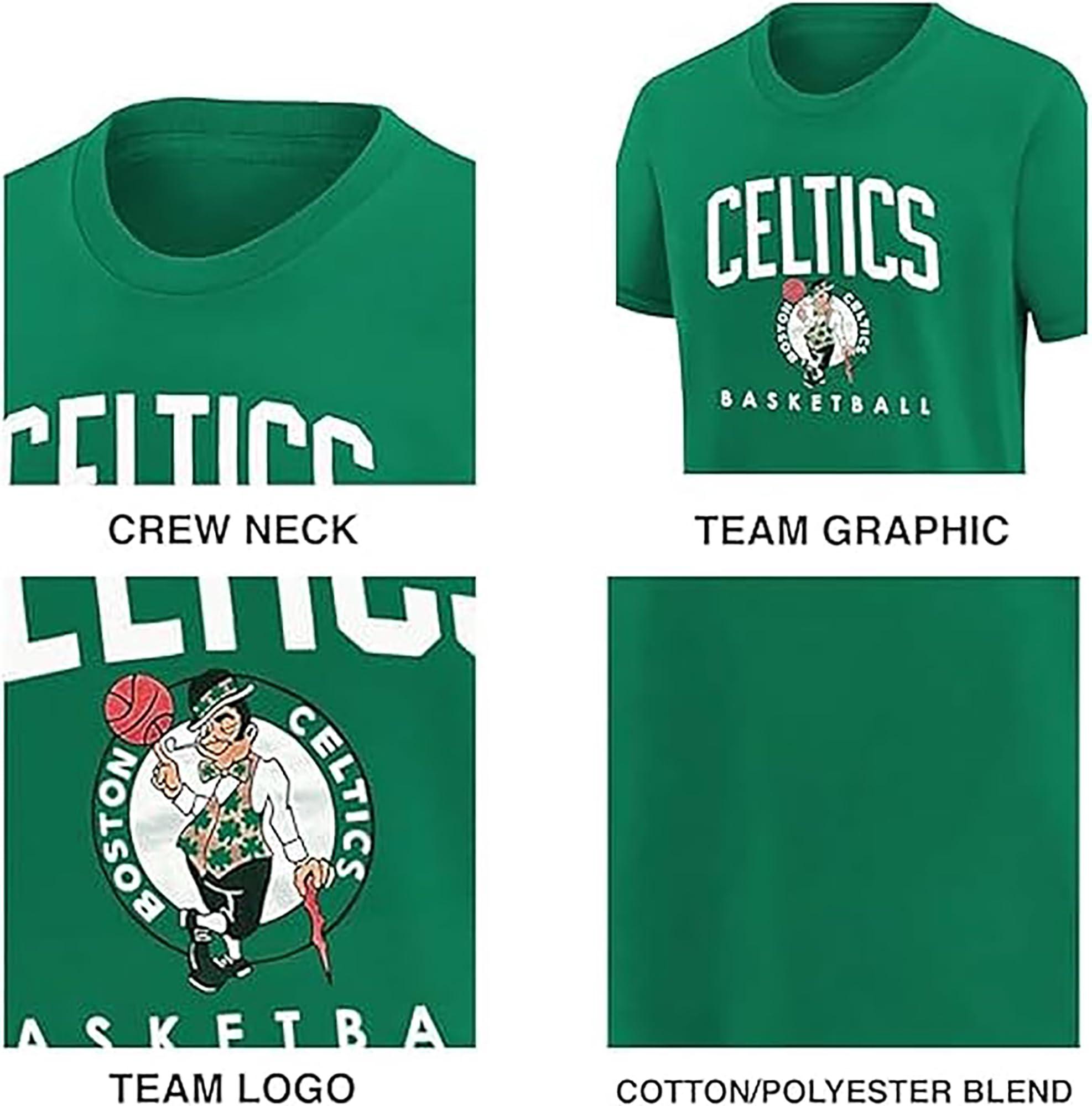 Ultra Game Ultra Game Men\'s Standard NBA Teamster Short Sleeve T-Shirt, Team Color