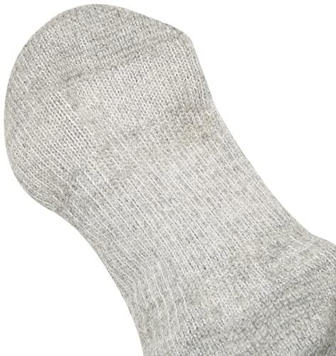 thorlos Thorlos Unisex TKX Trekking Thick Padded Crew Sock, Grey, Medium