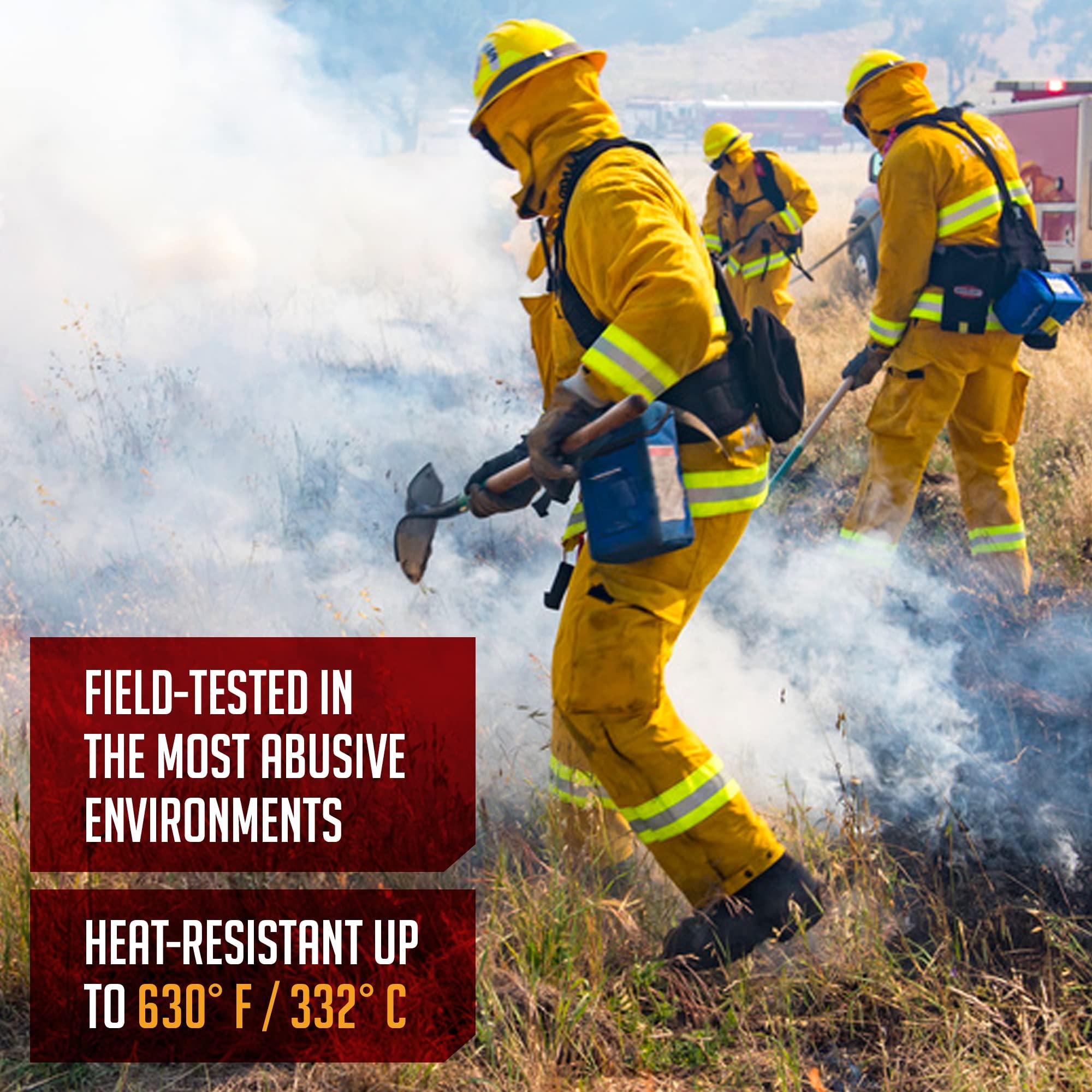 IRONLACE IRONLACE Unbreakable Round Bootlaces - Indestructible, Waterproof & Fire Resistant Boot & Shoe Laces, 1500-Pound Breaking Strength/Pair, Brown, 54-Inch, 3.2mm Diameter, 1-Pair