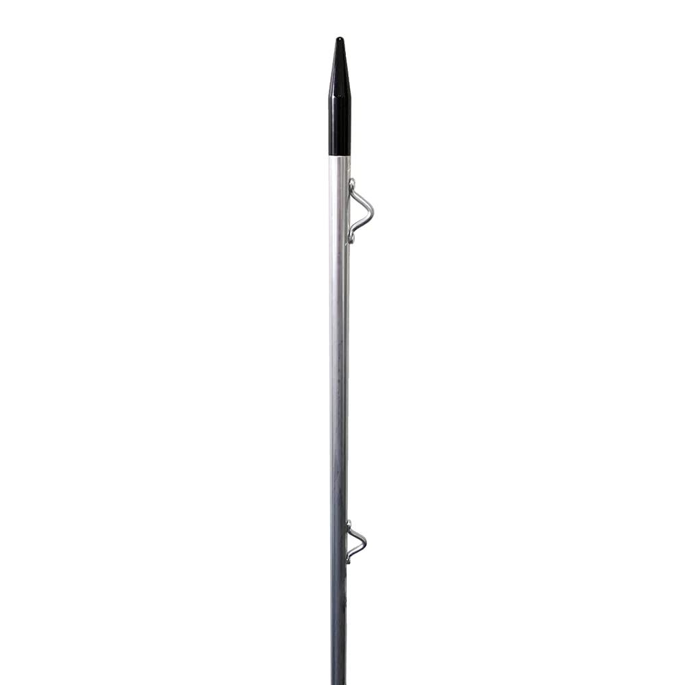 Tigress Outriggers & Gear Tigress XD Flag Pole Holds Sandbar or Dive Flags, Durable Easy to Store Rod Holder Flag Pole with Gimbal Butt Makes Flying in Any Rod Holder a Breeze, 42\" Pole