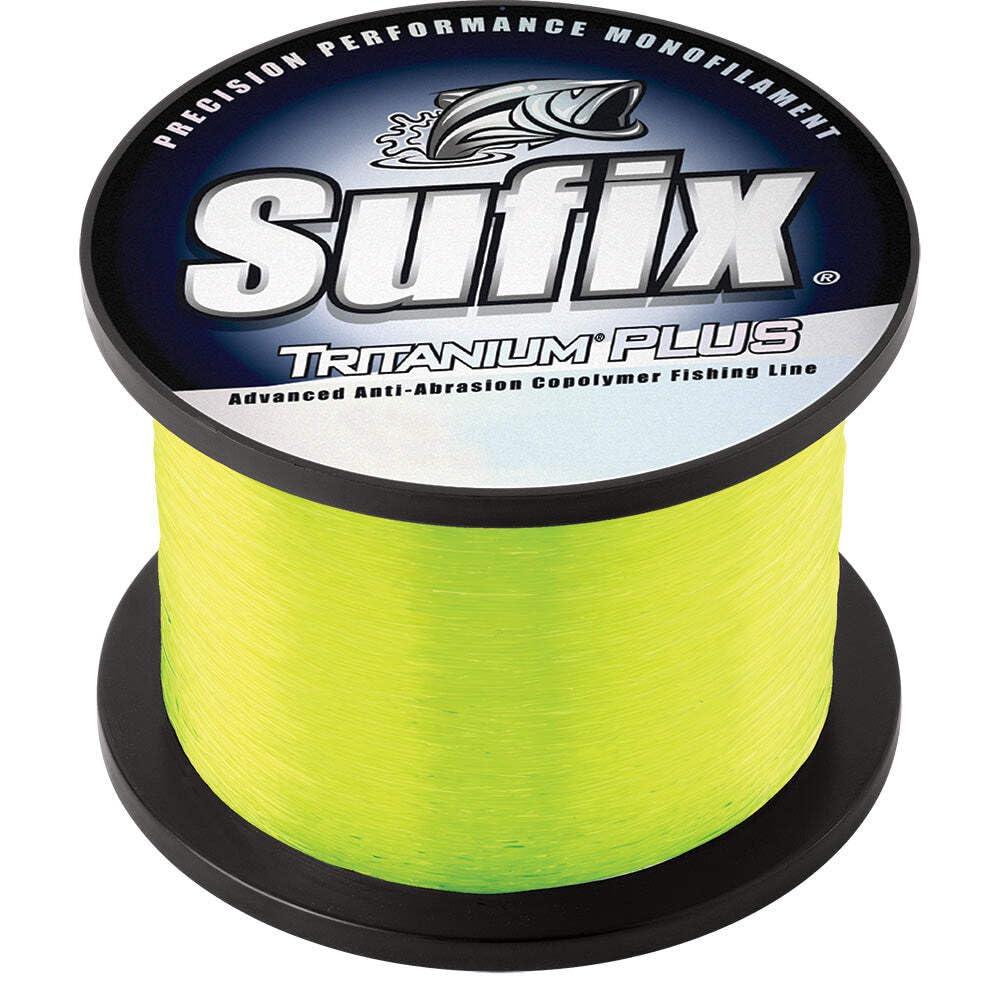 Sufix Sufix 696-125CH: Tritanium Plus 25 Lb Chartreuse
