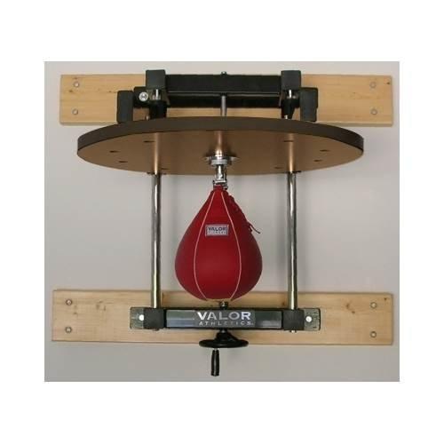 Valor Fitness Valor Fitness CA-2 Adjustable 1” Boxing Speed Bag Platform with Wheel Crank for Easy Adjustment, Speed Bag Included