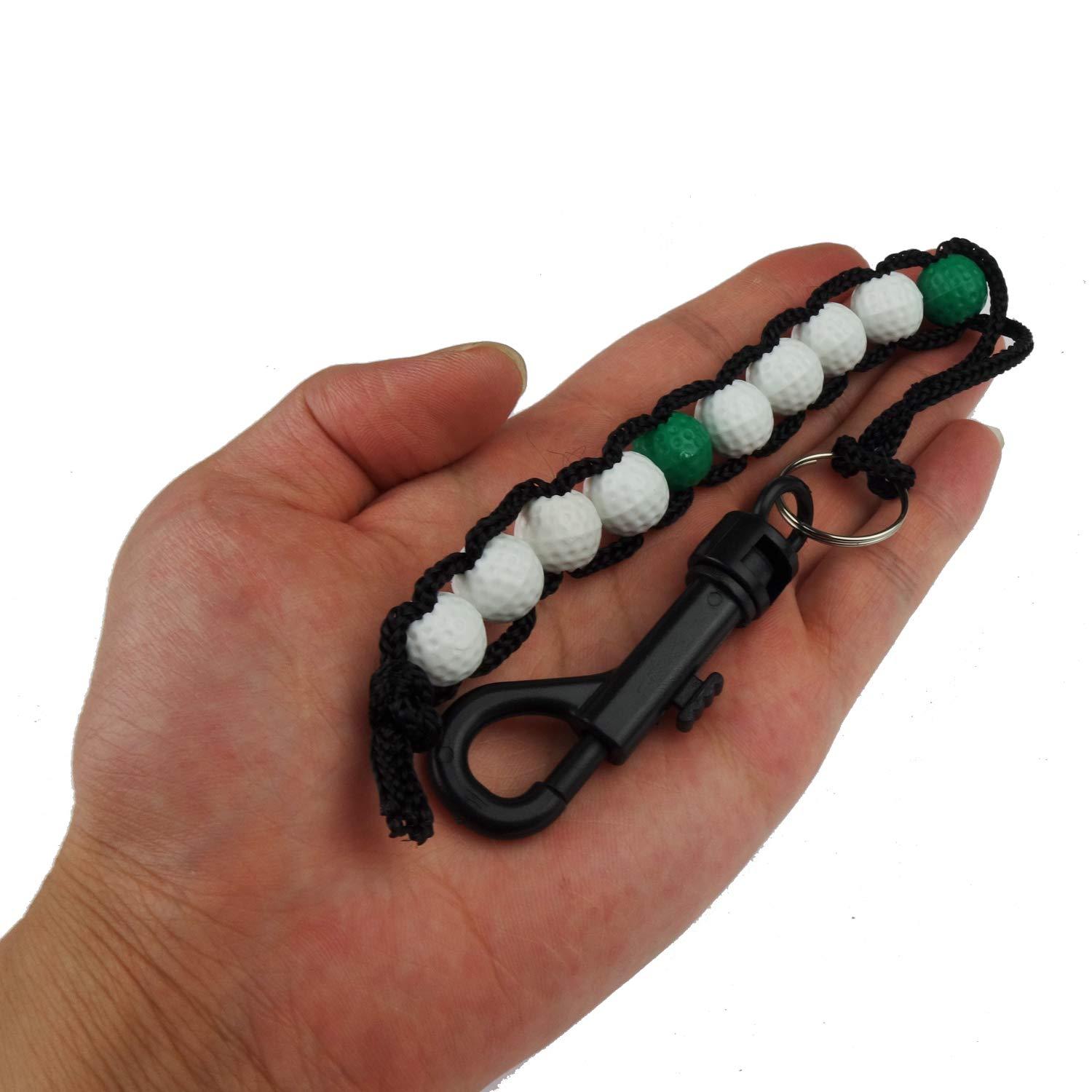 Zelerdo Zelerdo 10 Pack Golf Beads Count Stroke Score Counter