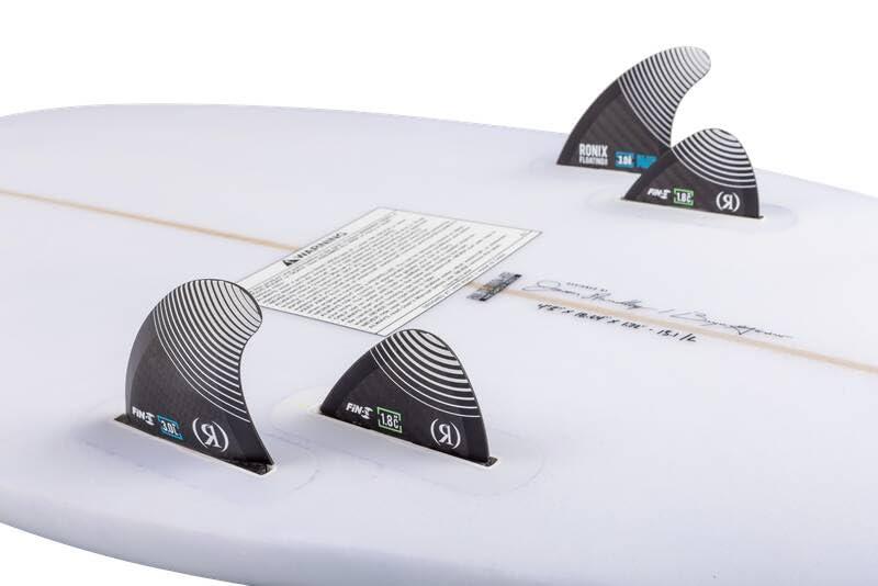 Ronix Ronix Flyweight - Wakesurf Board Atlantik - Glacier White - 4\'7