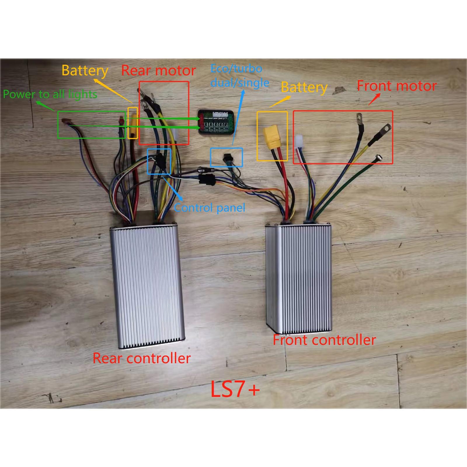 NANROBOT NANROBOT Scooter Speed Controller (LS7 60V Rear Controller)