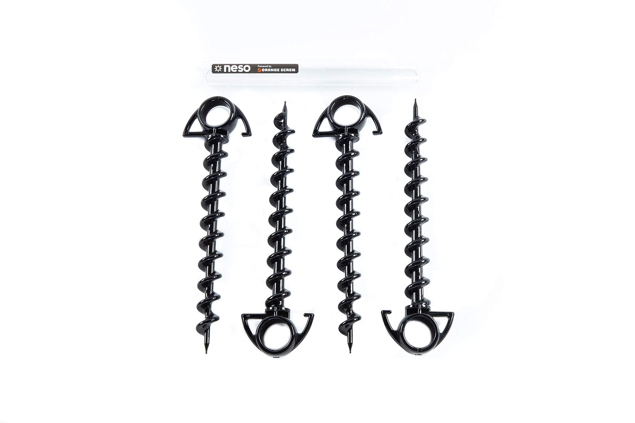 Neso Neso Sidelines Grande : Versatile Sports Sun Shelter, Patented Corners & Poles, 100% Recycled Stakes (Sunset)