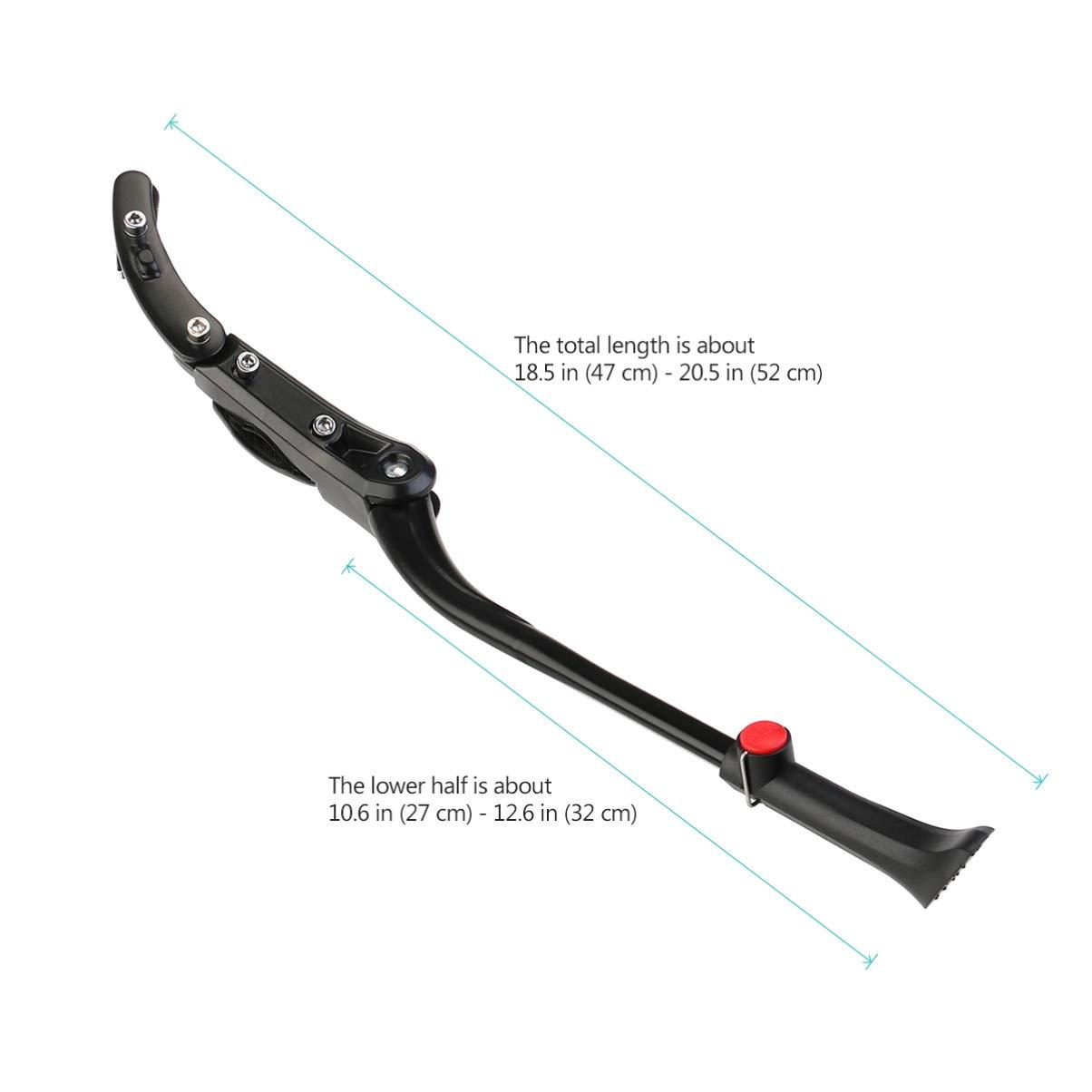 BESPORTBLE BESPORTBLE Adjustable Stand Bicyle Kick Firm Mount Mountain Cycling Kick Stand Bike Kickstand Adjustable Kickstand Car Support Accessories