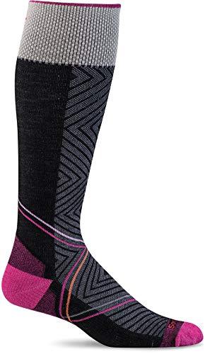 Sockwell Sockwell Women\'s Pulse Knee High Firm Graduated Compression Sock, Black - S/M